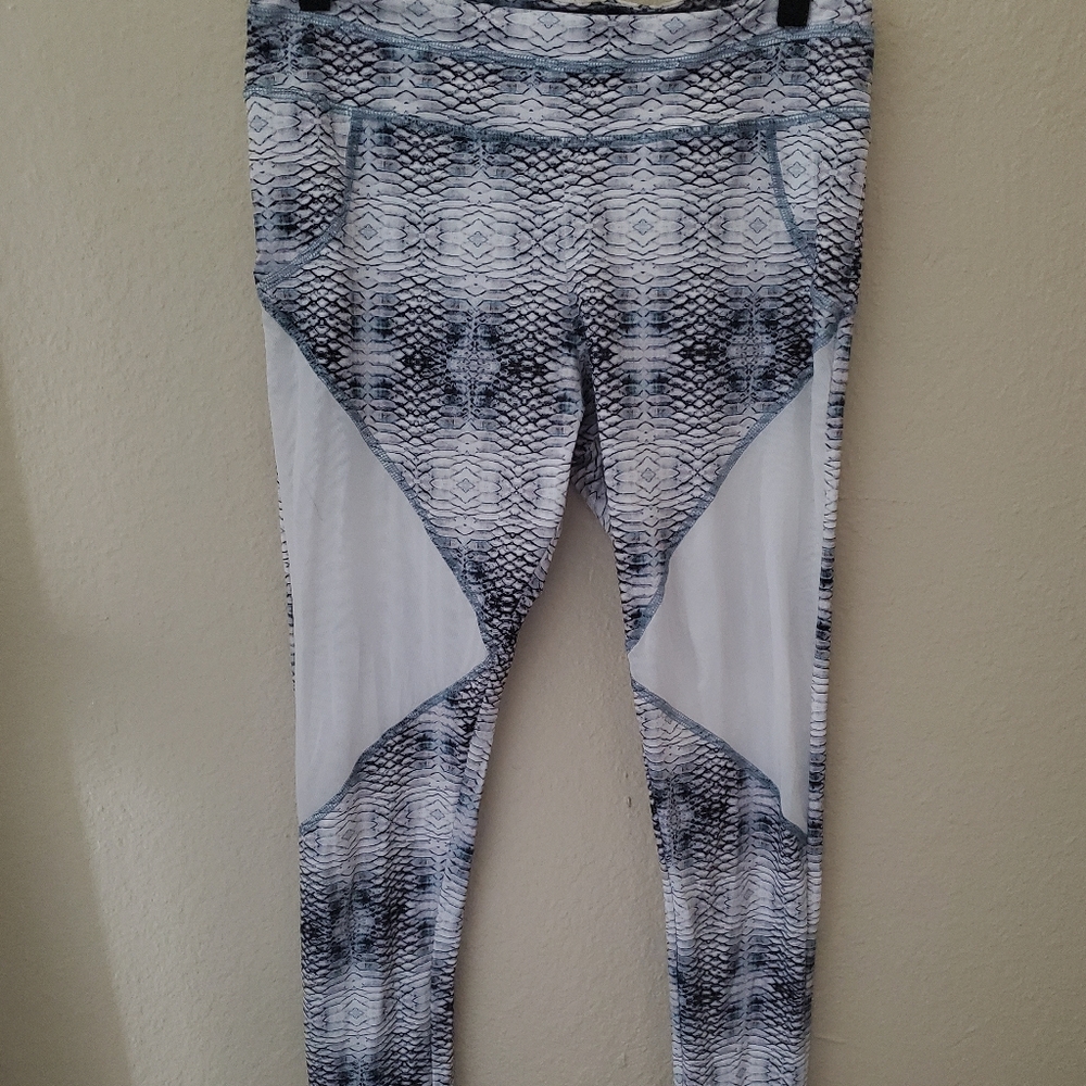 Varley snake print leggings